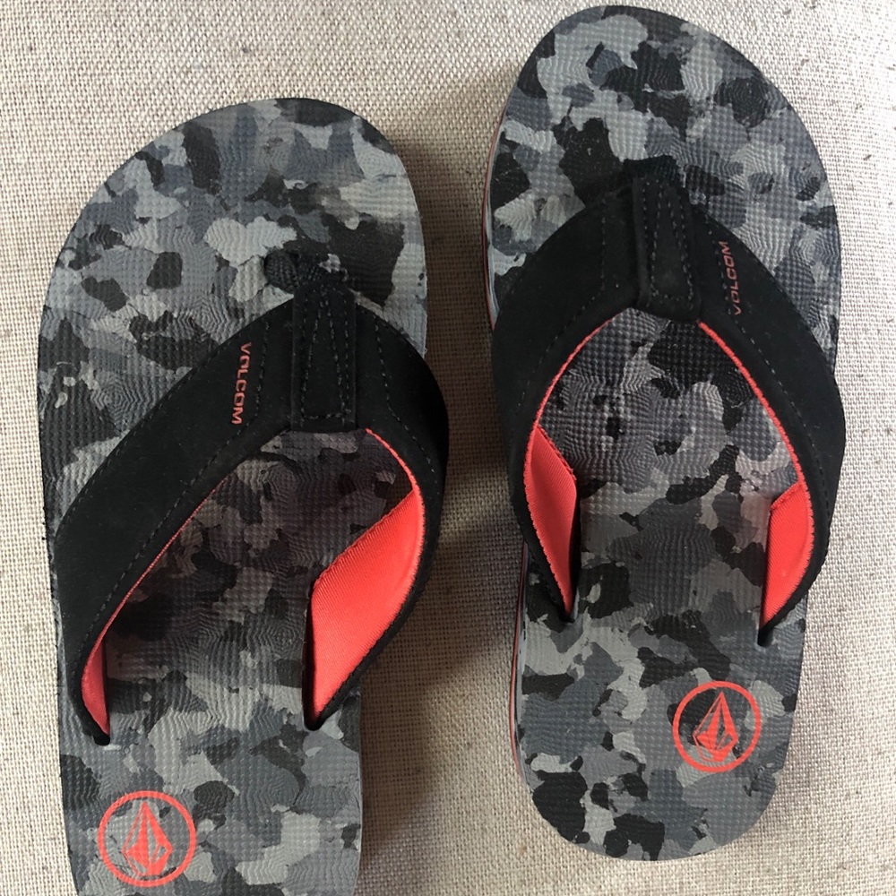 Volcom Boys Flip Flops